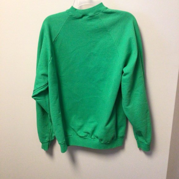 Green Ireland Unisex Sweatshirt With Celtic Design - Picture 3 of 5
